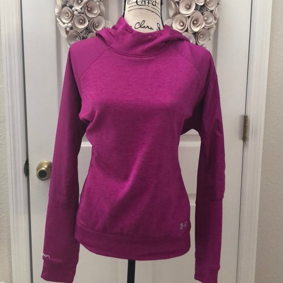 Under Armour Tops - Under Armor Storm purple hooded pullover